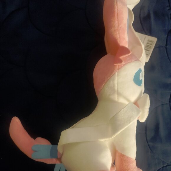 Pokemon Sylveon Plush Soft Stuffed Doll Toys Cute Collectible Kids Toy - Picture 4 of 5